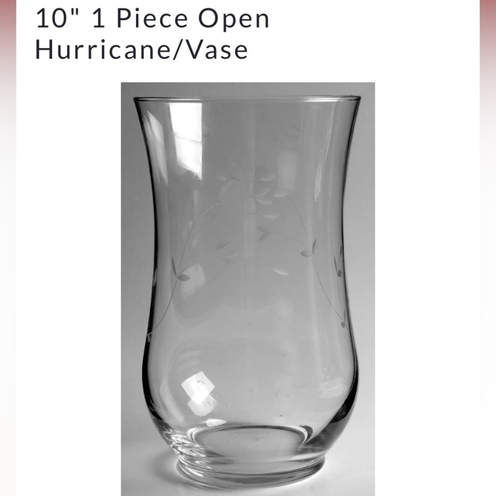 Princess House Glass Hurricane